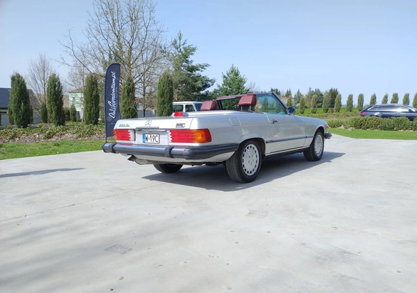 Mercedes-Benz SL cena 140000 przebieg: 280000, rok produkcji 1987 z Bielawa małe 704